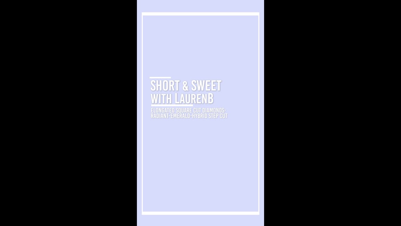 Emerald VS Radiant VS Hybrid Step Cut Diamonds: Short & Sweet Series