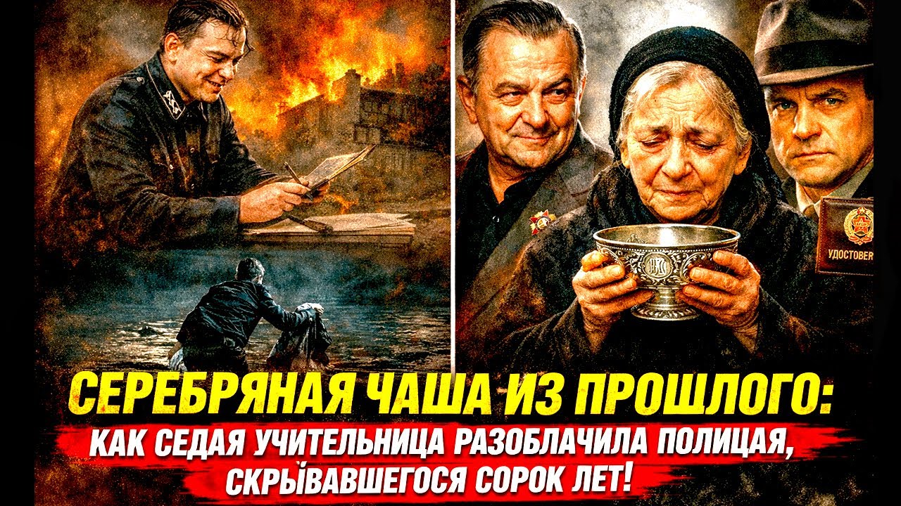 СЕРЕБРЯНАЯ ЧАША ИЗ ПРОШЛОГО: КАК СЕДАЯ УЧИТЕЛЬНИЦА РАЗОБЛАЧИЛА ПОЛИЦАЯ, СКРЫВАВШЕГОСЯ СОРОК ЛЕТ