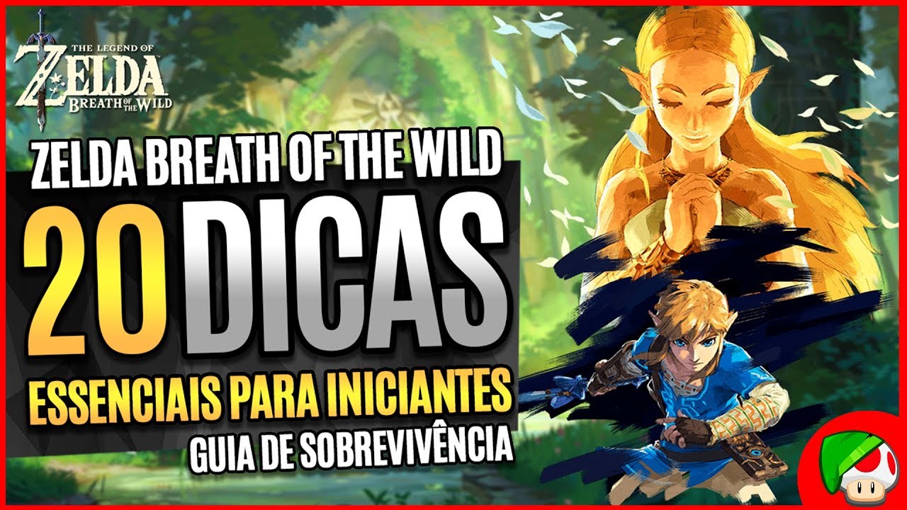 Zelda Breath of The Wild - 20 Dicas essenciais para iniciantes | Guia de Sobrevivência