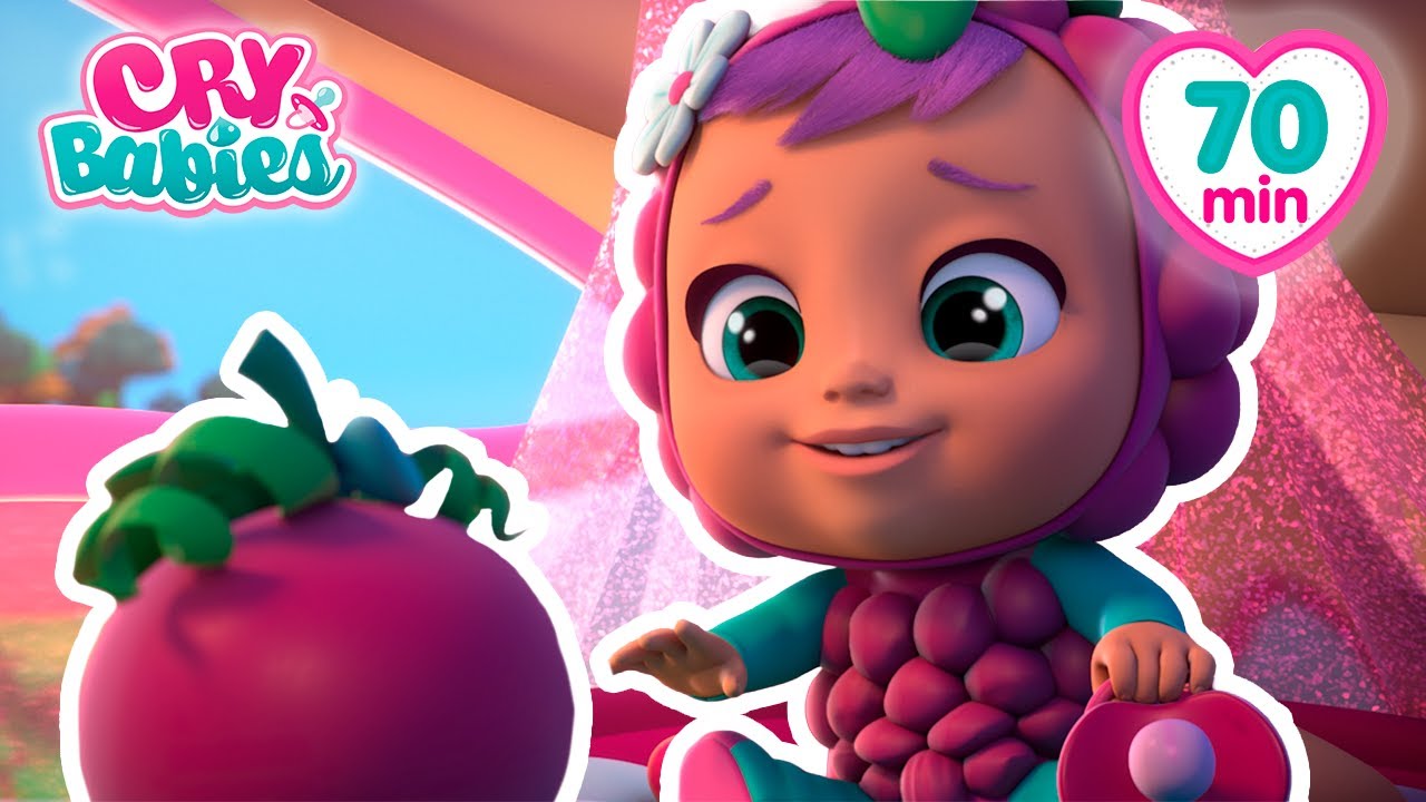 Вълшебният ден на Grape Baby! 🍇💖 Компилация Cry Babies (70 минути) Анимационни