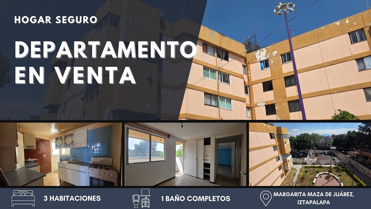 DEPARTAMENTO EN VENTA IZTAPALAPA 