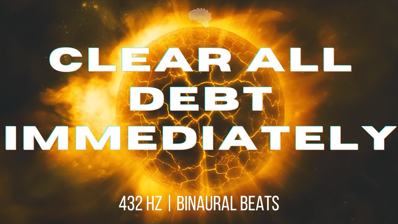 CLEAR ALL DEBT. SUBLIMINAL WITH RAIN SOUNDS Affirmation for Miracles to Clear Debt | Self-Hypnosis