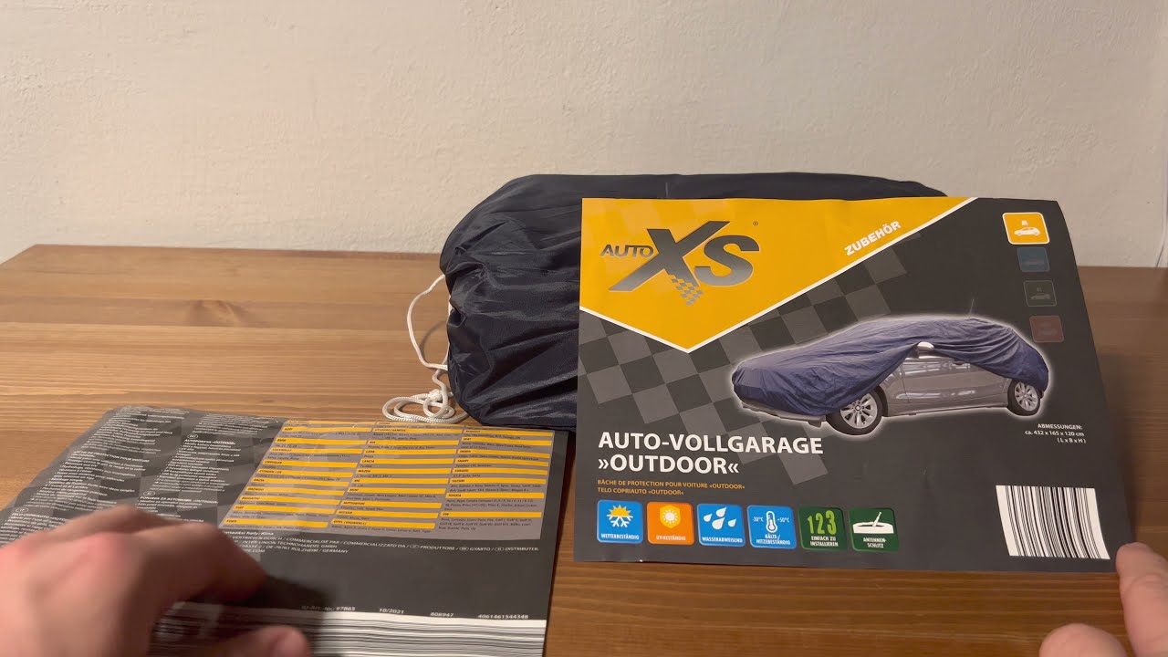 AUTO XS&reg; Auto-Vollgarage - Auto Vollgarage Aldi - Auto Abdeckplane Aldi