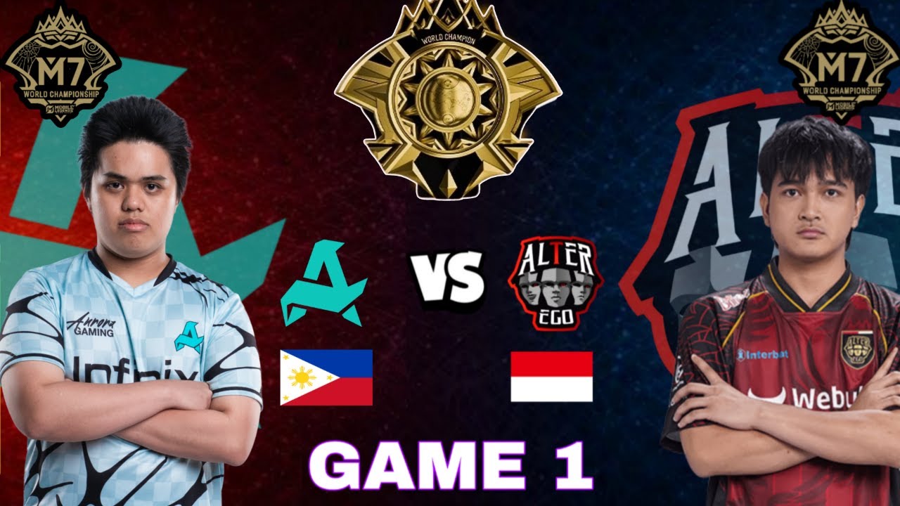 [GAME 1] ALTER EGO vs AURORA GAMING PH | M7 KNOCKOUT STAGE | AE vs RORA