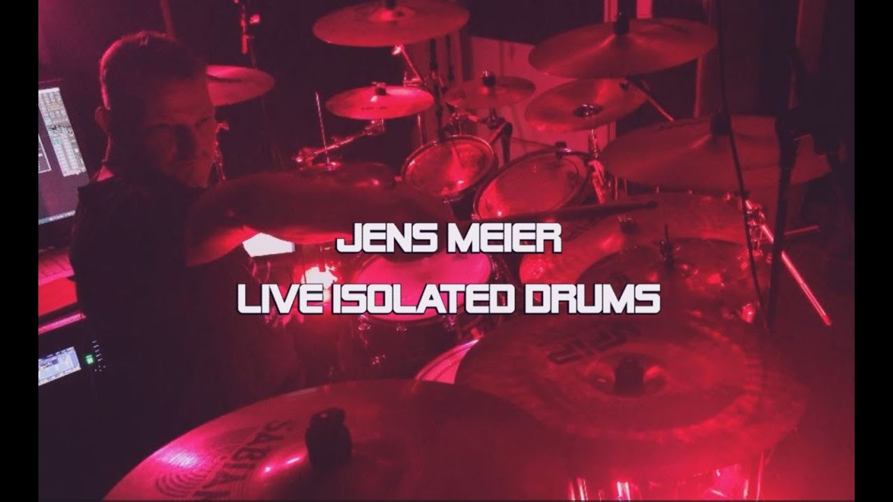 JENS MEIER - Live isolated drums for 