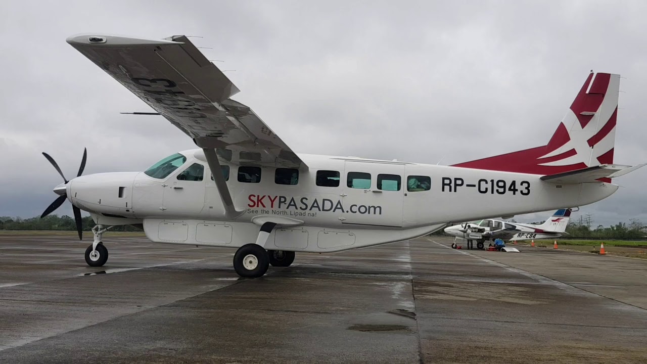 Cessna 208B Grand Caravan Engine Startup & Takeoff  | RP-C 1943 | WCC SKYPASADA AVIATION COMPANY