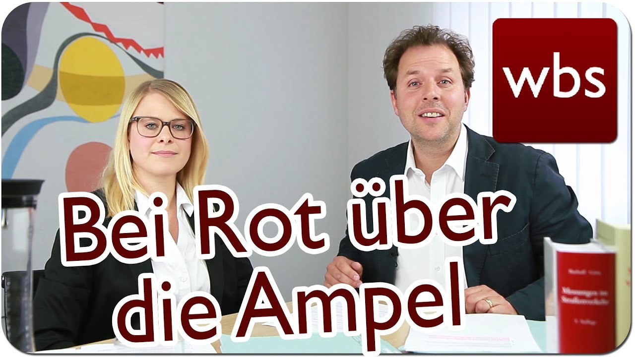 Bei rot über die Ampel -- was tun? Hier gratis Ersteinschätzung nutzen! | Kanzlei WBS