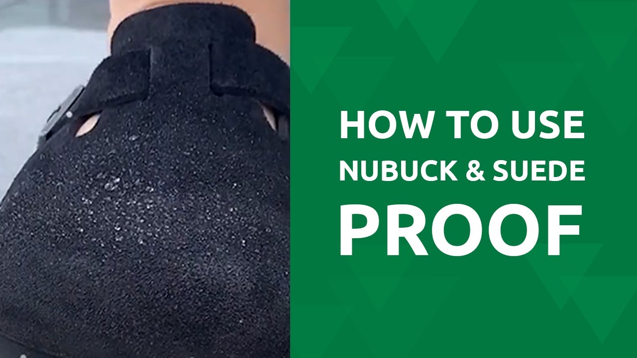 How to Waterproof Nubuck and Suede Shoes