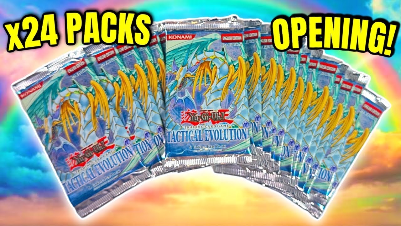 ENTIRE BOX Tactical Evolution EURO Yugioh Pack Opening!