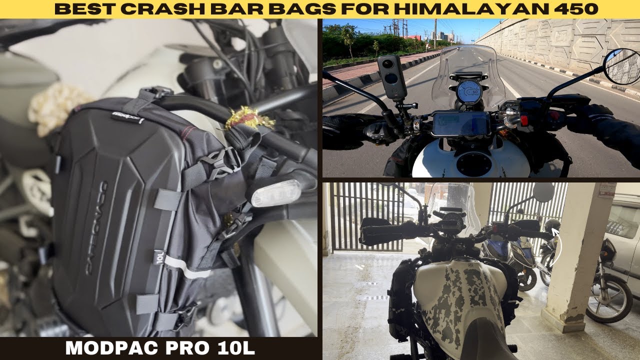 Carbonado Modpac Pro ! BEST Carshbar Bag for Himalayan 450?