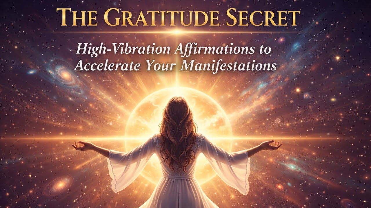 THE GRATITUDE SECRET: High-Vibration Affirmations to Accelerate Your Manifestations