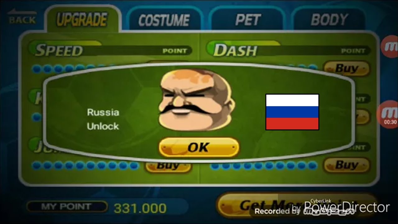 How to unlock Russia in Head Soccer
