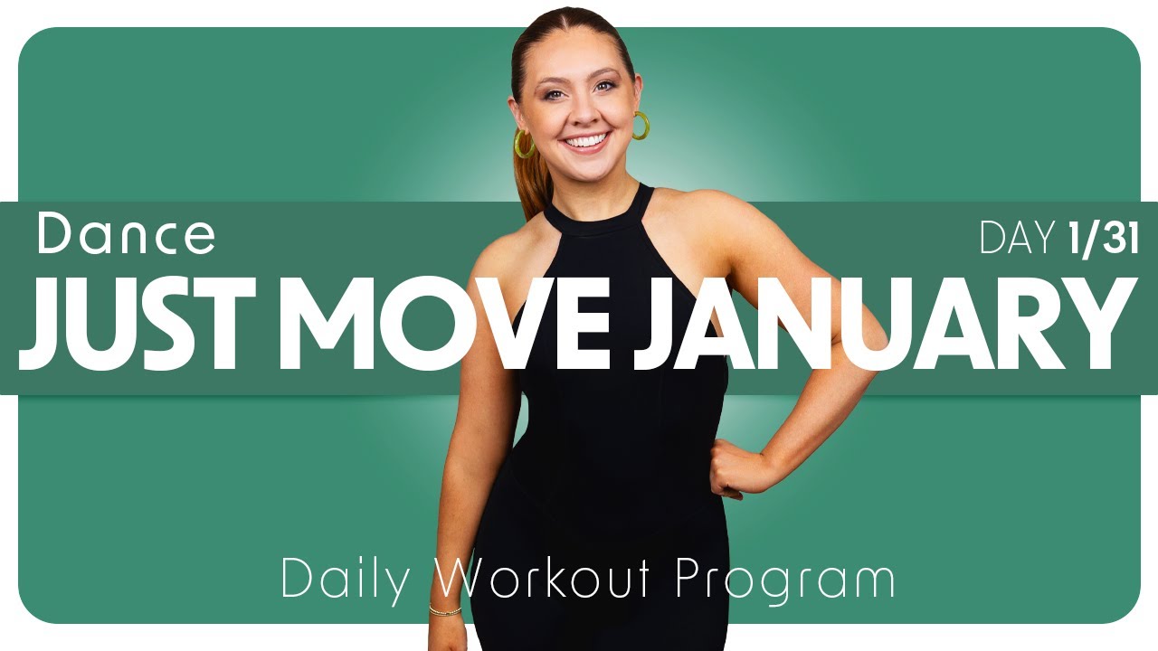 Just Move January: Dance | Day 1/31 | Daily Workout Program (Slipknot, Taylor Swift & more!)