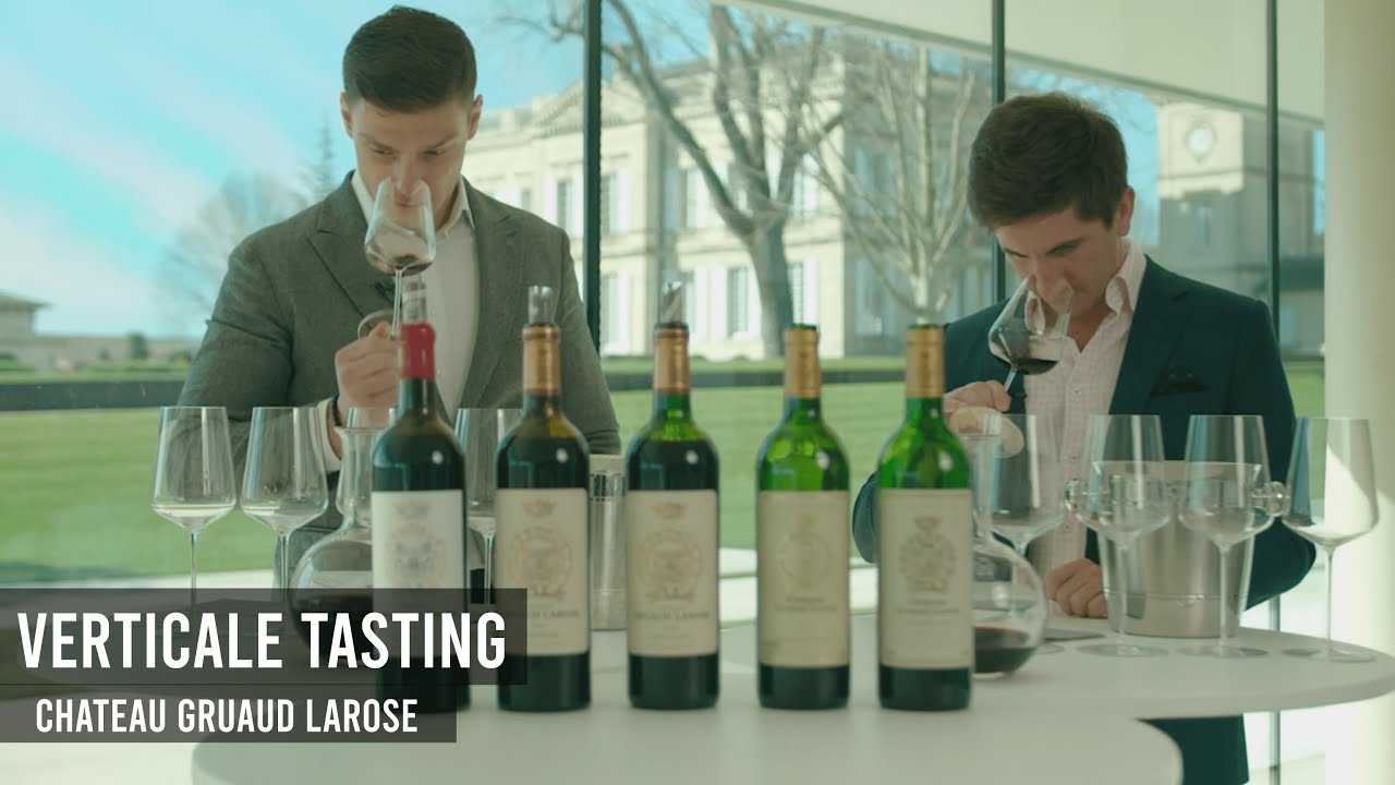Verticale Tasting Château Gruaud Larose - Saint Julien Bordeaux wine!