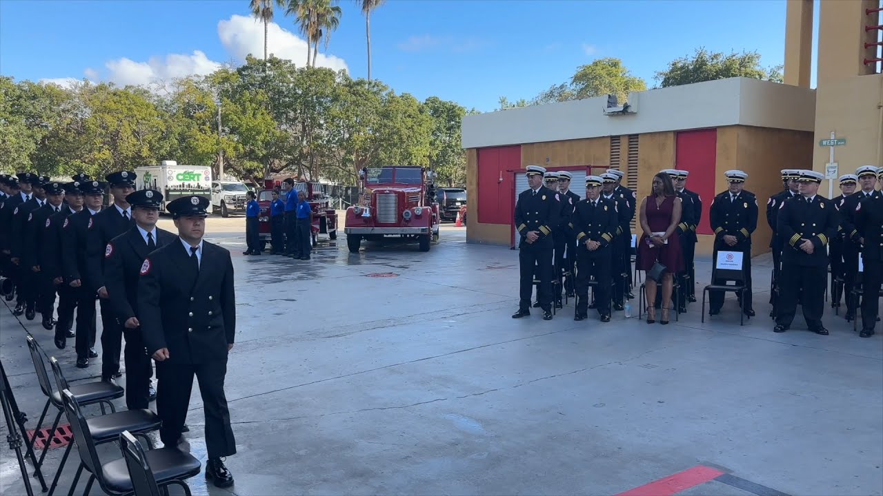 Congratulations to the Newest City of Miami Fire Rescue Recruits! 👩‍🚒🚒