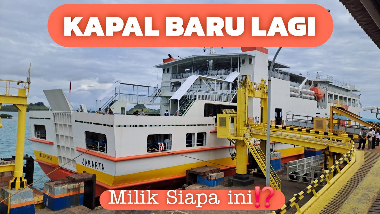 ADA KAPAL BARU LAGI UNTUK SELAT SUNDA⁉️ KMP MUNIC 3 Uji Coba Sandar di Dermaga 3 Bakauheni
