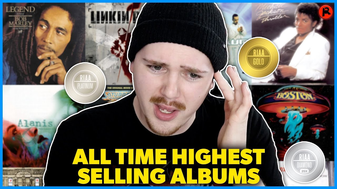 Top 50 BEST SELLING ALBUMS of ALL TIME