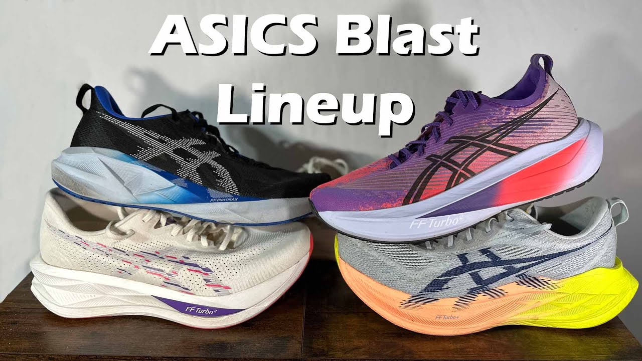 Линейка кроссовок ASICS Blast 2025 | Novablast 5 против Sonicblast против Superblast 2 против Meg...