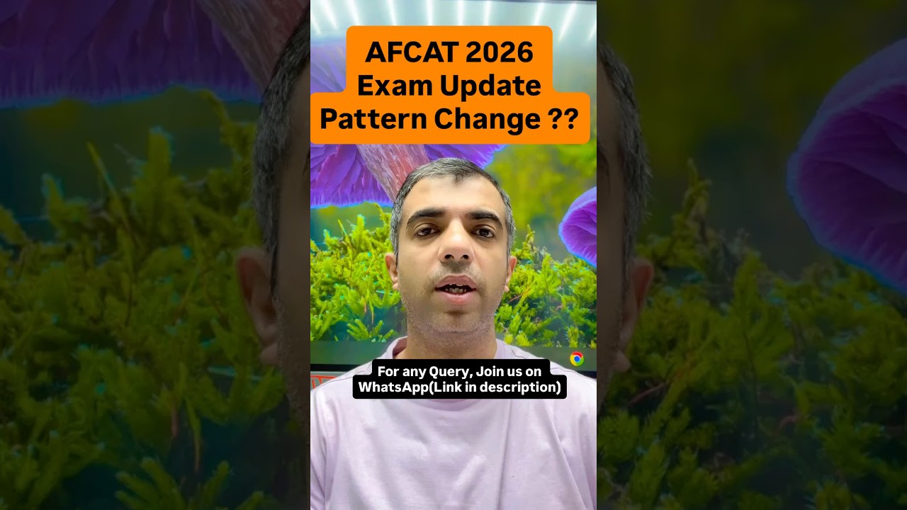 AFCAT EXAM 2026 PATTERN CHANGE? ⚠️ EdCIL In, CDAC Out! HUGE Relief News! #afcat2026