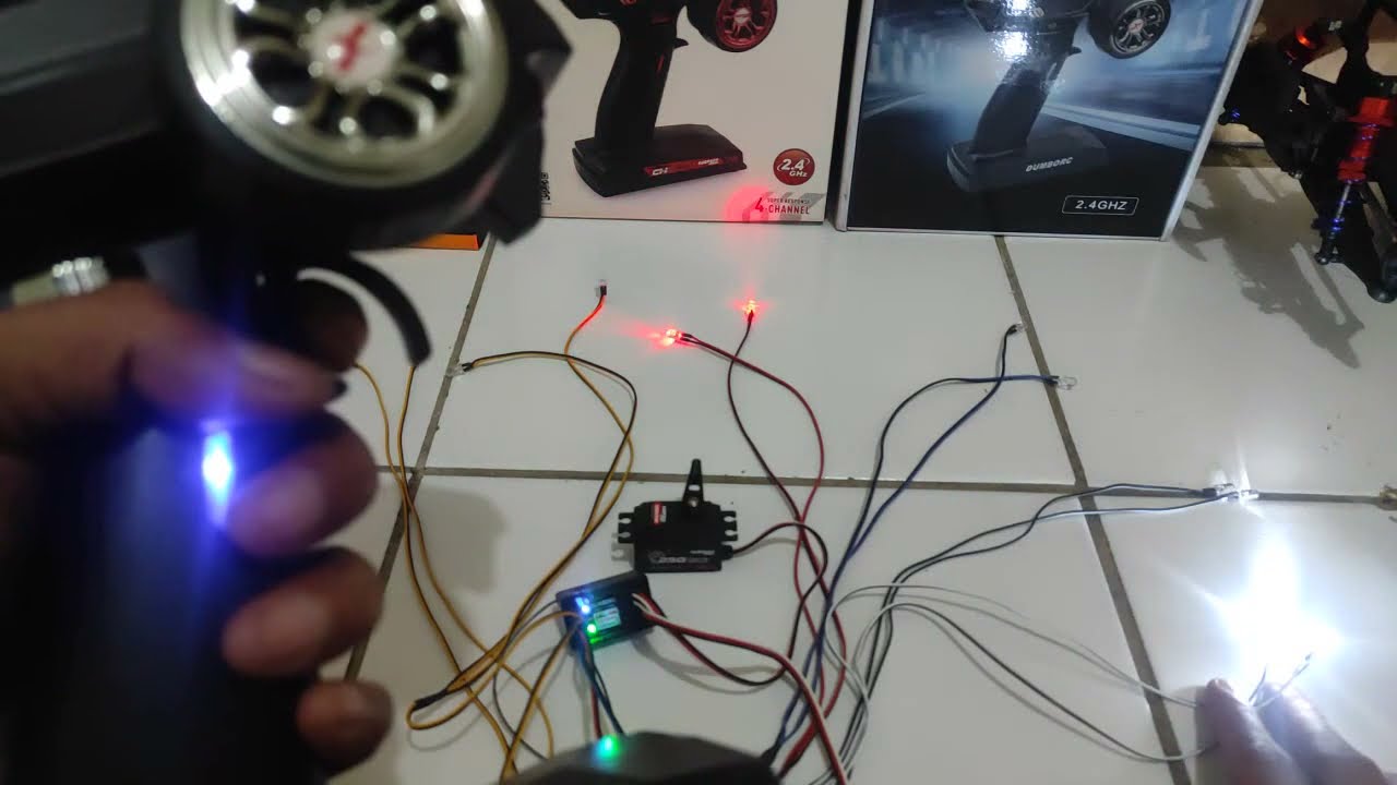 DumboRC x6dc receiver + realistic light controller