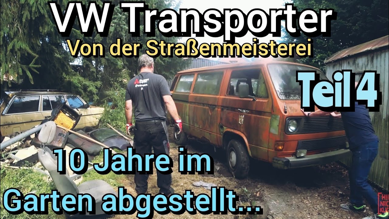 VW T3 Bergung nach über 10 Jahren Standzeit! Ist er noch zu Retten?