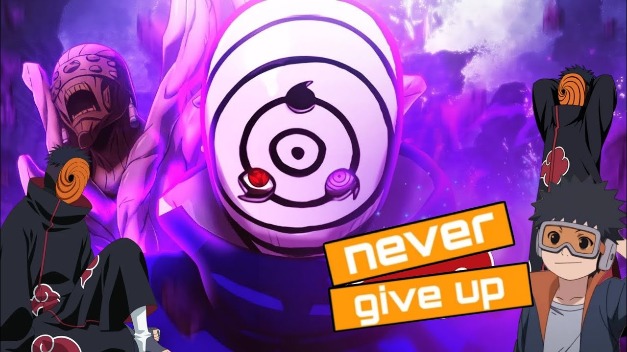 NEVER GIVE UP   @obito_uchiha_2.0