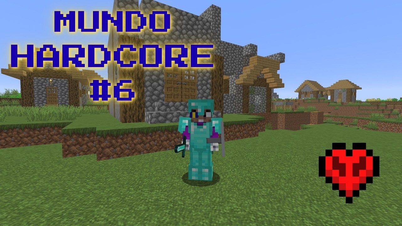MINECRAFT HARDCORE #6: NUEVA CASA PROVISIONAL