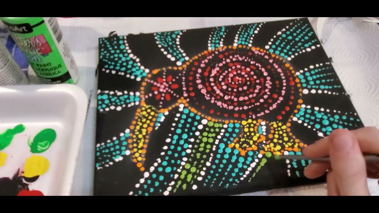 Dot Painting Technique