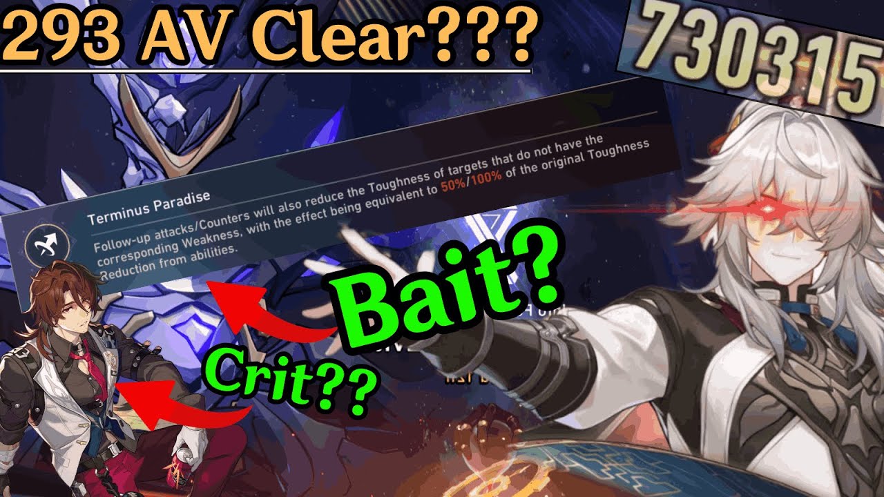 I built Crit Gallagher so Jing Yuan could clear the New AP in ONLY 293 AV!