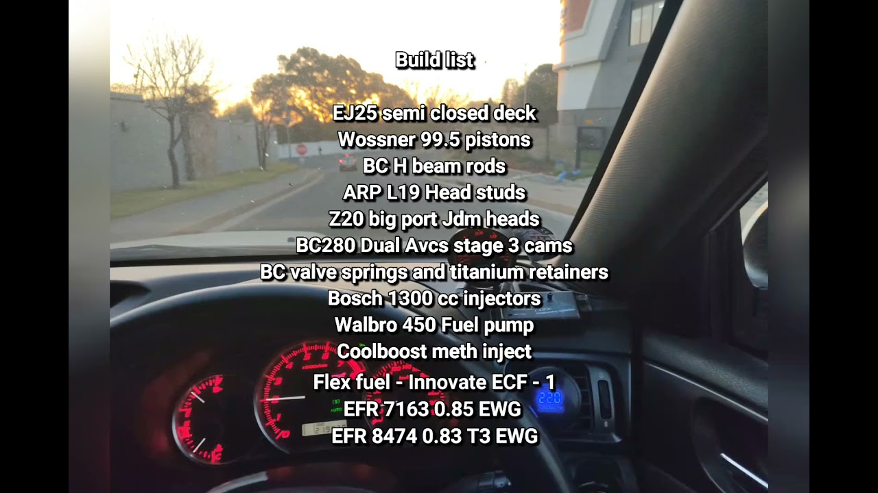 SUBARU WRX STI - Comparing Borg warner EFR 7163 to a EFR 8474 Black series