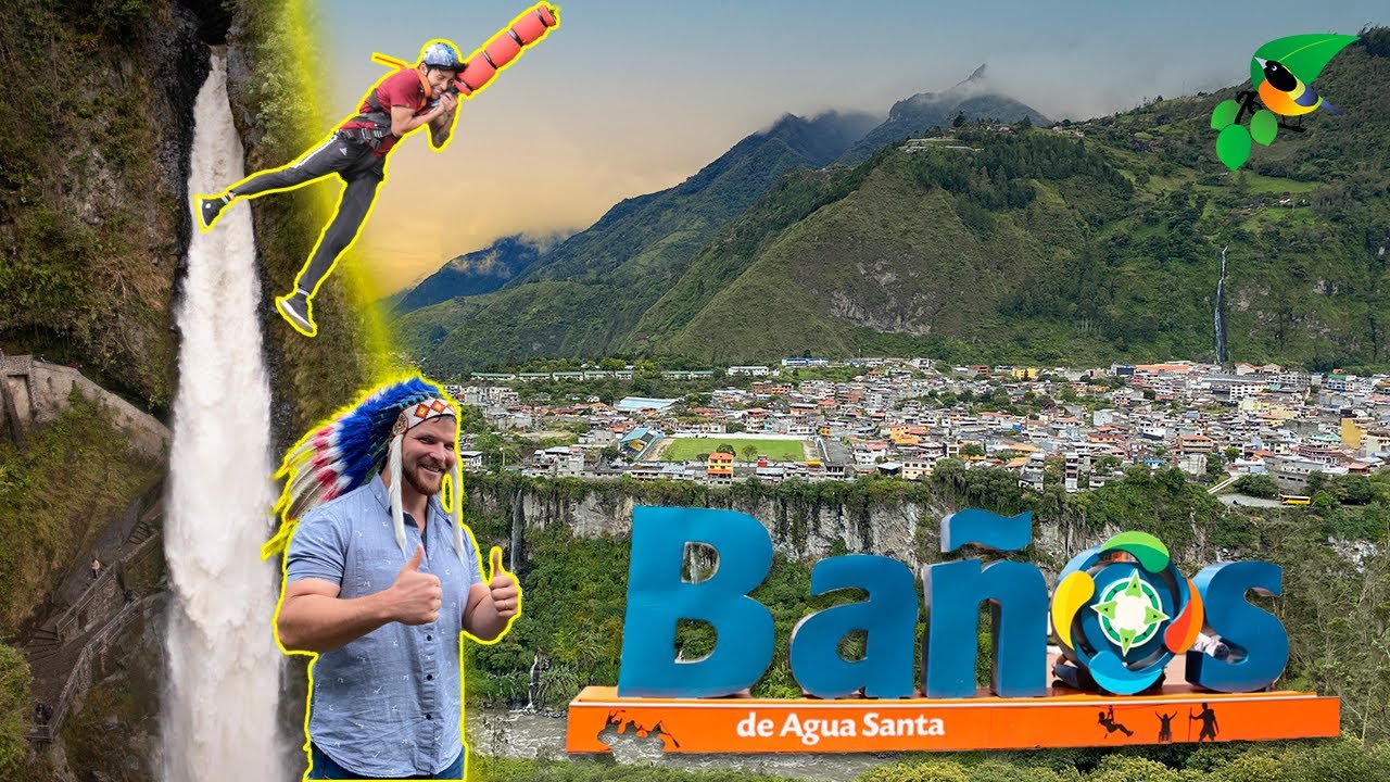 Exciting Adventures in Baños de Agua Santa, Ambato, Ecuador 🇪🇨 with Carl Marsan 😎