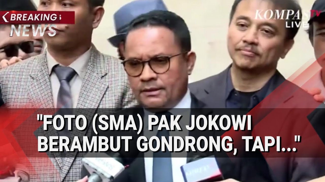 Roy Suryo Cs Bandingkan Foto Ijazah SMA dan UGM Jokowi saat Gelar Perkara Khusus: Tak Sama…