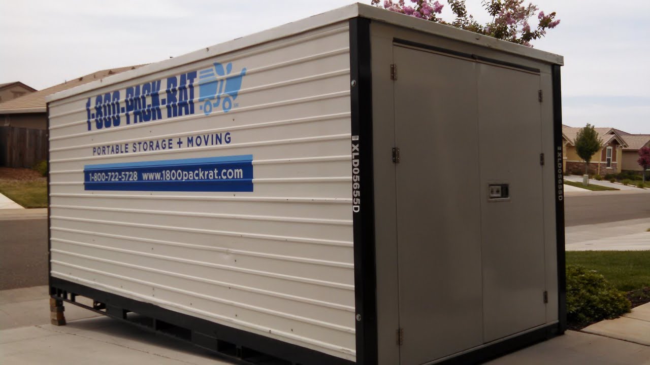 1-800-PACK-RAT Review and Driveway Dropoff