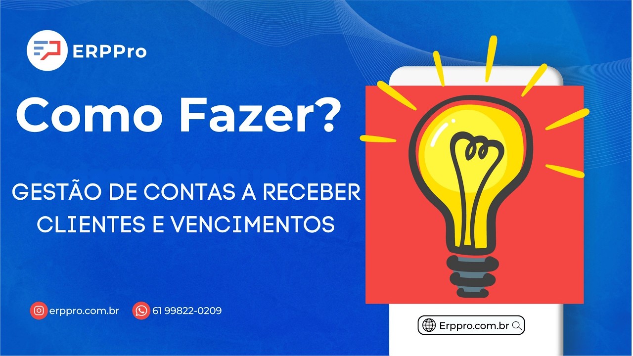 Gestão de Contas a Receber no ERP | Controle de Clientes e Vencimentos