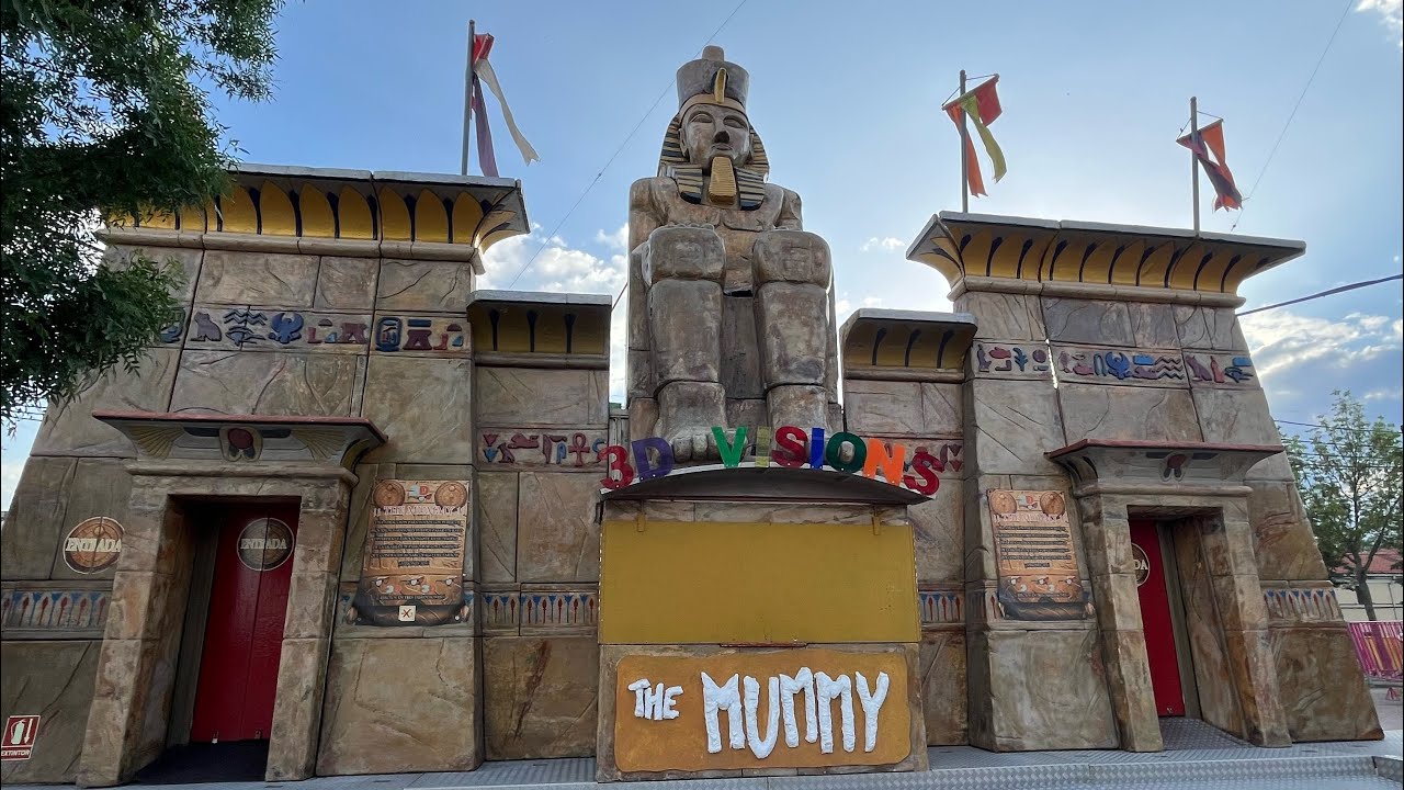 Montajes de las atracciones en San Isidro 2025: lo que viene fuerte este año !!!