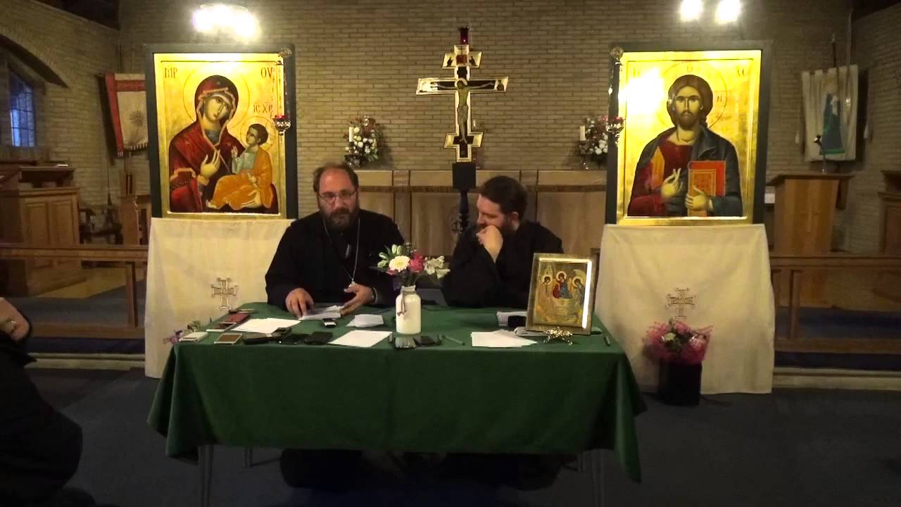 Conferinta Parintele Constantin Necula: Invierea lui Hristos - Invierea Noastra, Luton