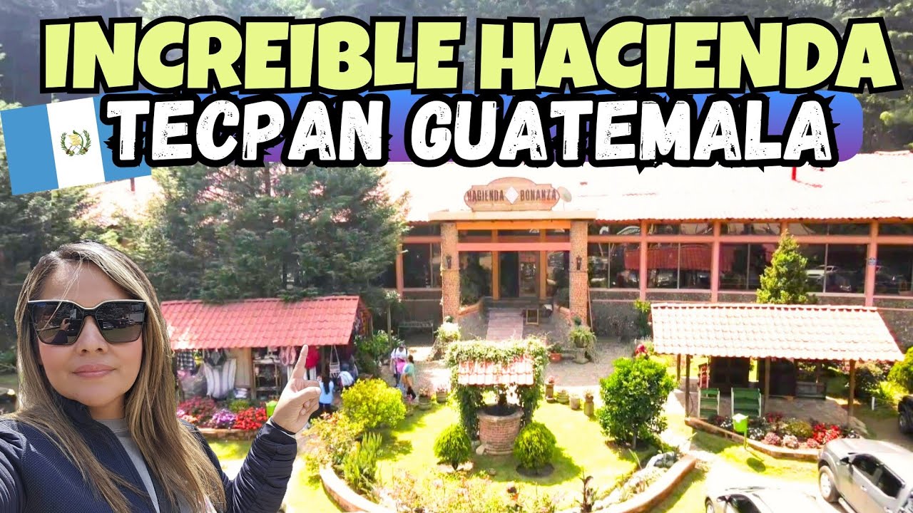 🇸🇻 Salvadoren̈a descubre una INCREIBLE hacienda en Tecpan, Guatemala 🇬🇹 