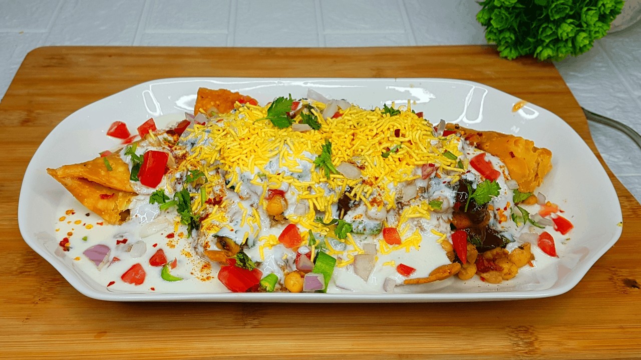 Chatpati Samosa Chaat (Ramadan Series)