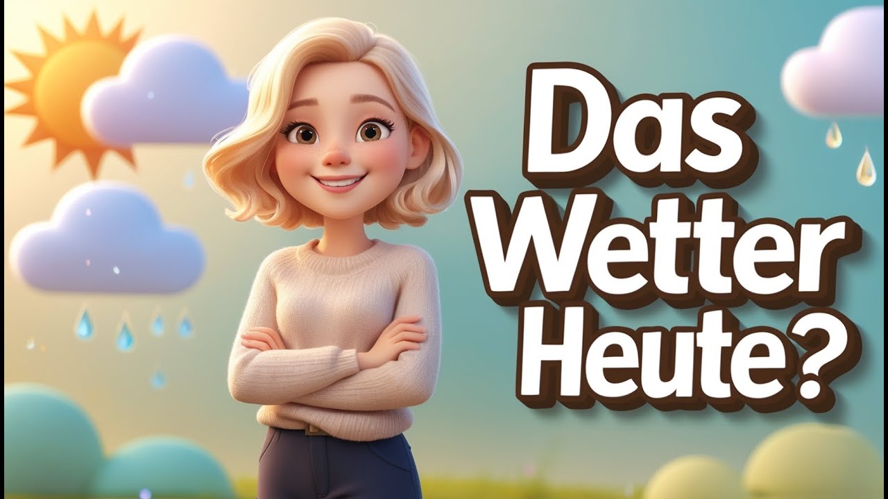 Today's Weather – Easy German Story for Beginners (A1–A2)