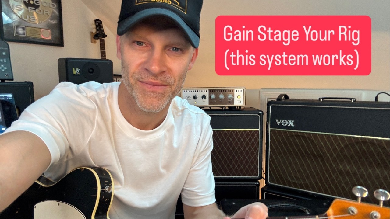 How to set your amp and pedals for gain stages...