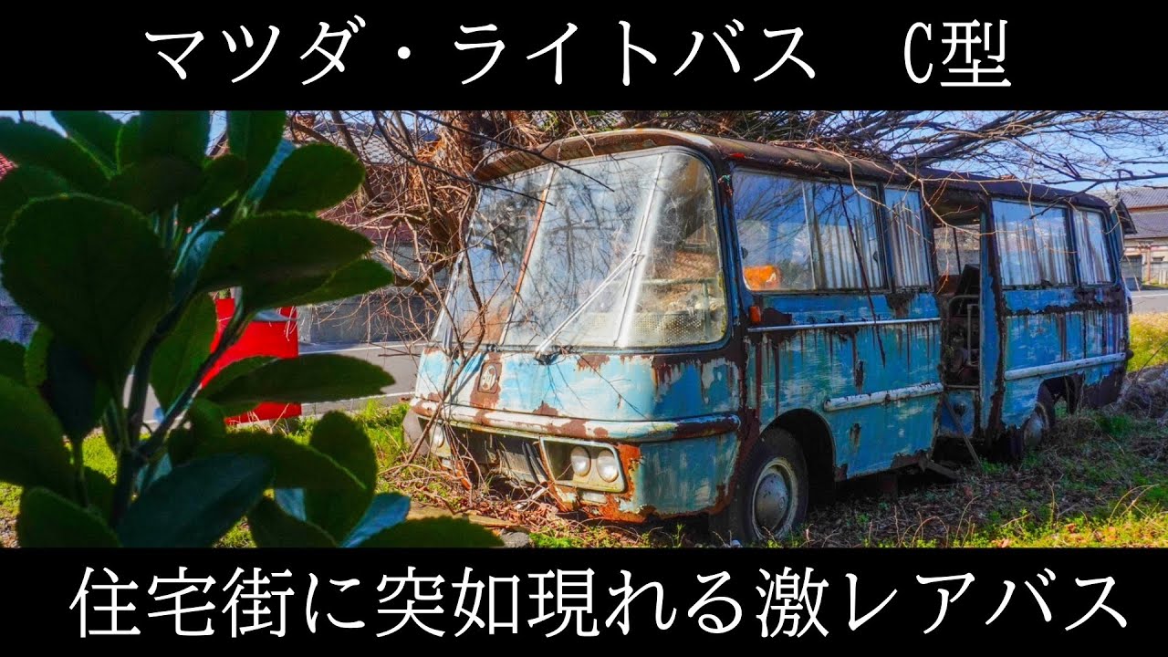 宇宙船のような形をした激レアバスを発見