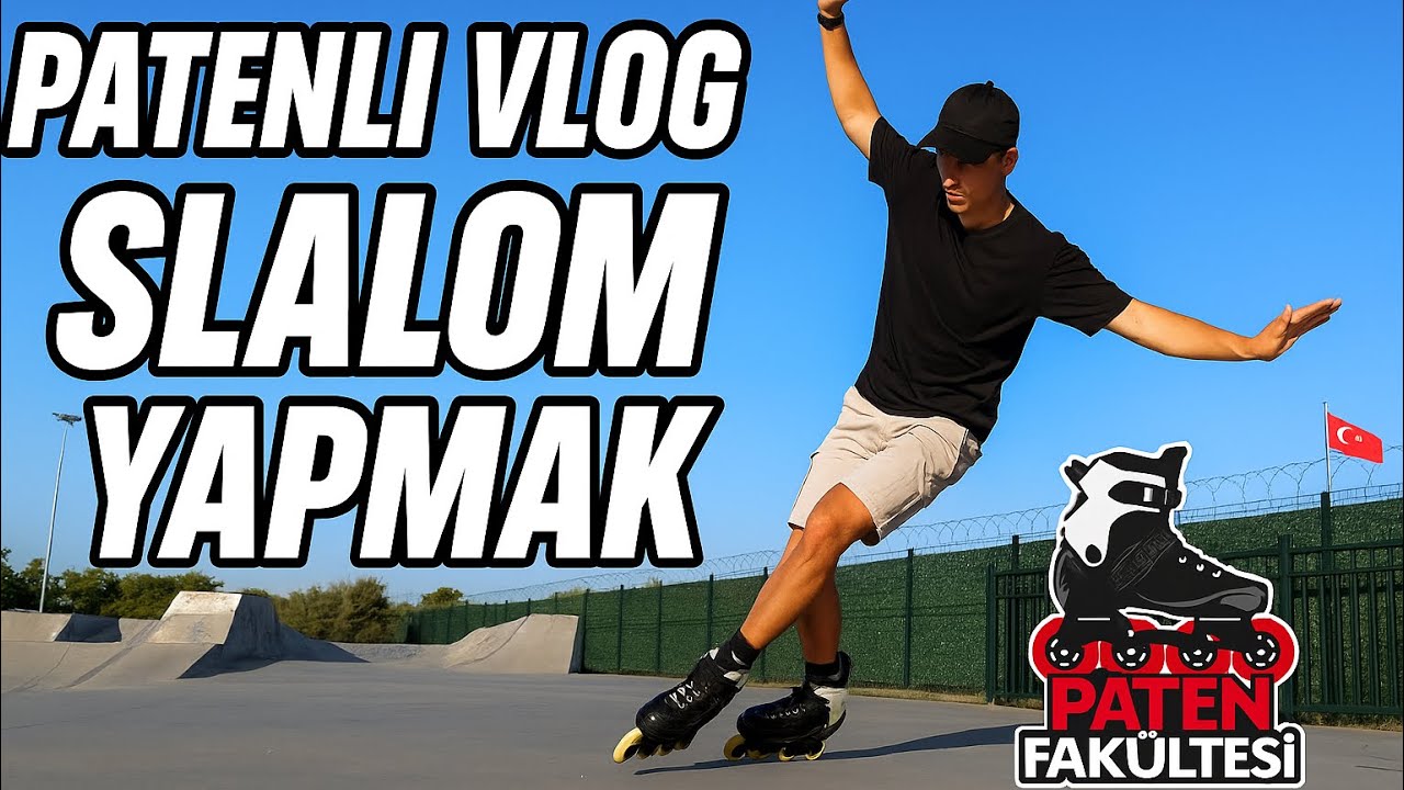 Patenli Vlog | Yokuşlar | Slalomlar | Frenleme | Cadde