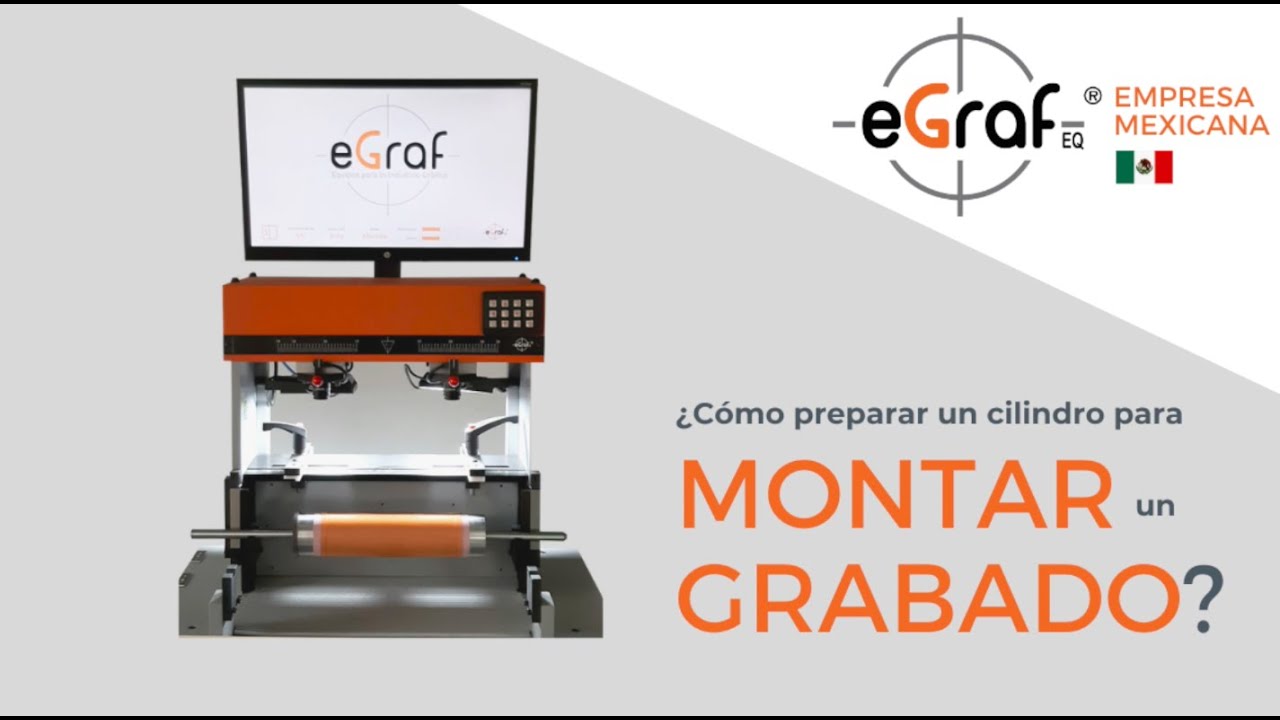 Preparación para montar un grabado || Montador de grabados eGraf