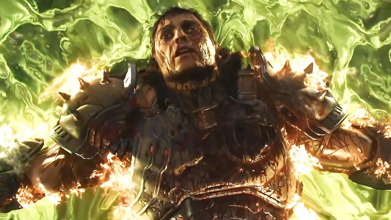 DOOMGUY Death battle vs CTHULHU scenes - DOOM The Dark Ages