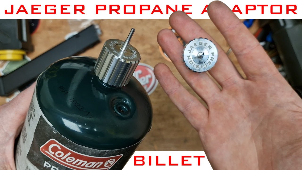 Probably The Most EXPENSIVE Airsoft Propane Adaptors - Jaeger Precision