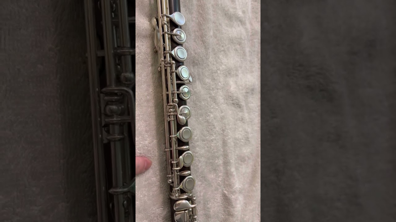 Walk around of my Rudall Carte flute