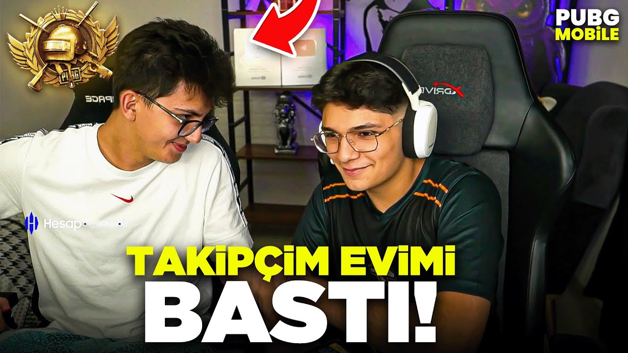 FATİH OLAN TAKİPÇİM EVİMİ BASTI! VS ÇAĞIRDI - PUBG MOBİLE