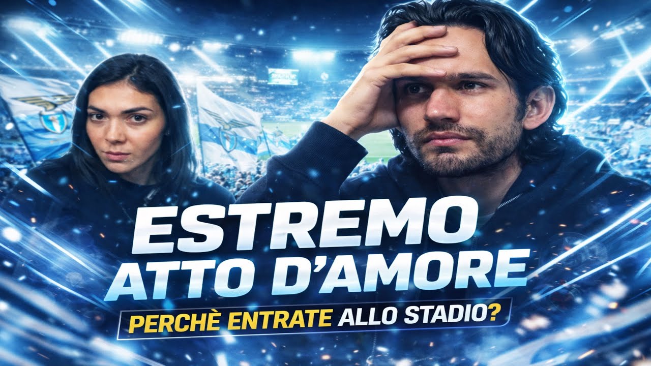 ESTREMO ATTO D'AMORE! PERCHE' CONTINUATE ad ENTRARE allo STADIO?