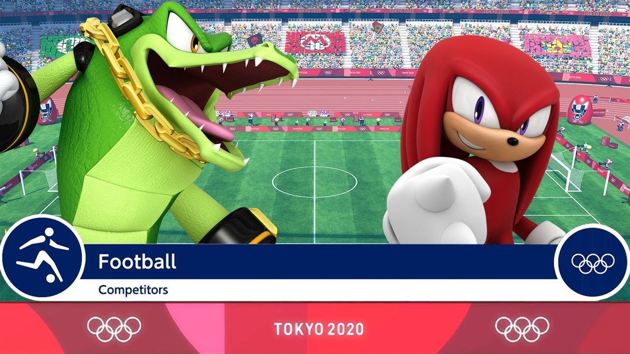 Mario & Sonic at the Tokyo 2020 Olympic Games - Vector/Shadow Vs. Knuckles/Tails