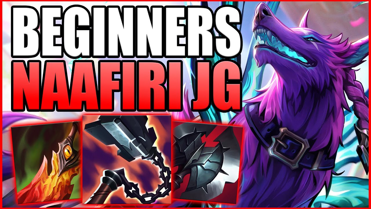 HOW TO CARRY GAMES WITH NAAFIRI JUNGLE FOR BEGINNERS! - Best Build/Runes S+ Guide League of Legends